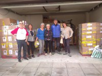 7.500 kilo janari eta 1.500 euro batu dira asteburuko elkartasun kanpainan