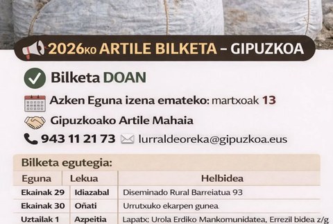 Artile bilketa sistema aldatu egin da aurten
