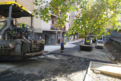 Asfaltatze lanak egingo dira datorren astean, eguraldiak aukera ematen badu