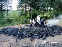 Asteburuan hasiko dira ikatza ateratzen San Martingo txondorretik
