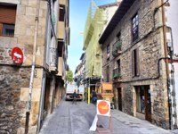 Atzeko kalea trafikorako itxiko da, kaleko 5ean eta Kalebarria 2an egiten ari diren eraberritze lanak tarteko