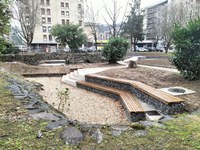 Bukatu dira Olakuako urmaelaren inguruak egokitzeko lanak