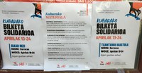 Elkar Hezi eta Txantxiku ikastolan Kubara bidaltzeko materiala biltzen hasi dira gaur