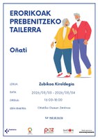 Erorikoak saihesteko lau orduko tailerra antolatu da martxoaren 3 eta 4rako