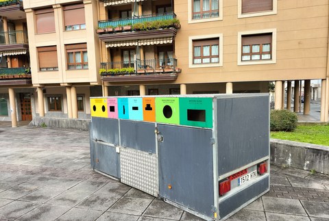 Garbigune ibiltariaren kokapenetako bat aldatu du Mankomunitateak