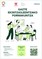 Gazte ekintzaileentzako formazio saioa antolatu du Maratz udal orientazio zerbitzuak
