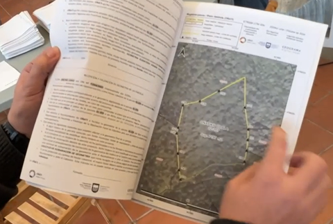 Geograma enpresak jarraituko du landa lursailen mugaketa lana egiten