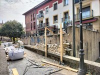 Hasi dira ebakuaziorako arrapala egokitzen Pake Lekuko terrazan