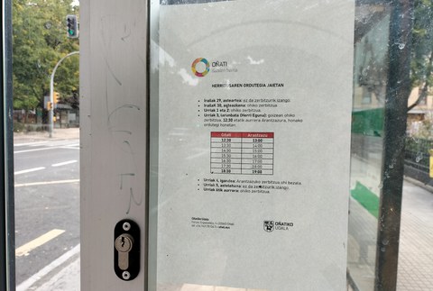 Herribusak zerbitzua egokituko du San Migel eta Errosaixo jaixetan