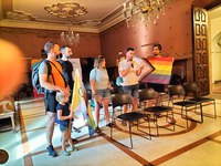 Herriko LGTBIQ+ kolektiboak aurkeztutako mozioa aho batez onartu zen atzoko Osoko Bilkuran