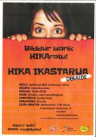 HIKAratu! hika ikastaro berria egingo da, apiriletik ekainera