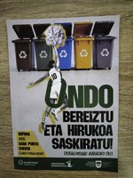 Hondakinak ondo bereizteko kanpaina abiatu du Debagoieneko Mankomunitateak
