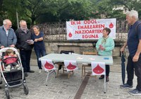 Informazio mahaiak jarriz ospatuko da gurean Odol Emaileen Nazioarteko Eguna, larunbatean