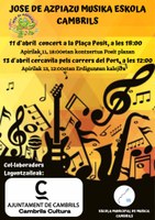 Jose de Azpiazu musika eskolako 58 lagun Cambrilserako bidean doaz