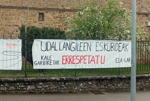 Kale garbitzaileek greba mugagabea deitu dute irailaren 27tik aurrera