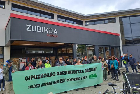 Kiroldegiko hainbat instalazio itxita daude asteburuko ekintzetarako garbi mantentzearren