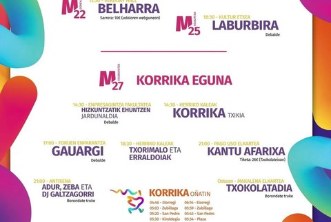 Korrika Kulturala egitaraua prest da