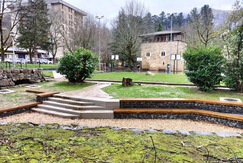 Landaketa berriak egingo dira Olakuan, urmaela egon zeneko gunearen lanak osatuz