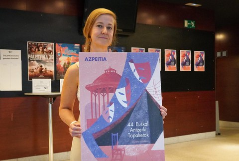 Leire Derteanok irabazi du Azpeitiako Euskal Antzerki Topaketetako kartel lehiaketa