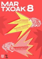 Martxoaren 8aren inguruko egitaraua zehaztu dute eragile ezberdinek