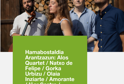 Natxo de Felipe eszenatokira itzuliko da Arantzazun, Donostiako Musika Hamabostaldiaren baitan