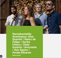 Natxo de Felipe eszenatokira itzuliko da Arantzazun, Donostiako Musika Hamabostaldiaren baitan
