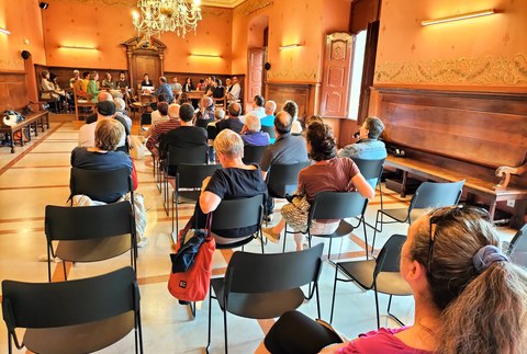 Olibondo bat landatu eta Palestina izena jarriko zaio Kalegoienako lorategi bati