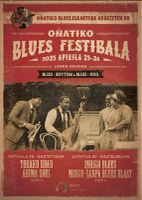 Oñatiko Blues Festibala egingo da apirilaren 25 eta 26an
