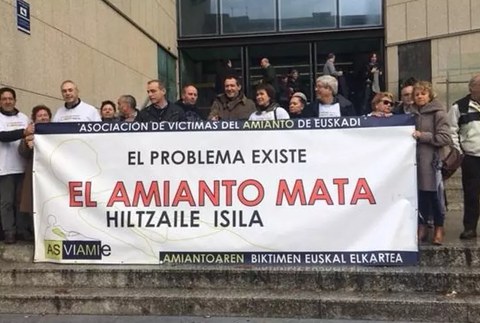 Oñatiko fundizio-langile baten heriotza amiantoak eragindako minbizia izan zela ebatzi du Gizarte Segurantzak