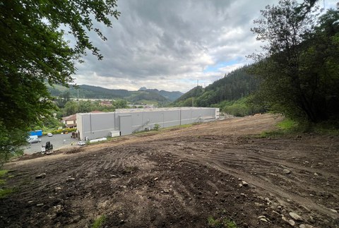ONNERA taldea hasi da garbigailu industrialen planta berria eraikitzen Garibai auzoan