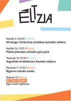 Tailer eta ekintzez betetako udaberria iragarri da Eltzian