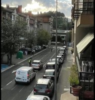 Trafiko kontrolak egiten ari da udaltzaingoa