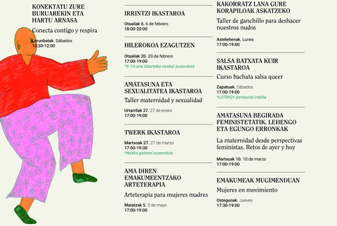 Urtarrilaren 25a arteko epea dago Jabetze Eskolaren negu-udaberriko ikastaroetan izena emateko