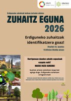 Zuhaitz Egunean erdiguneko arbolak identifikatuko dira