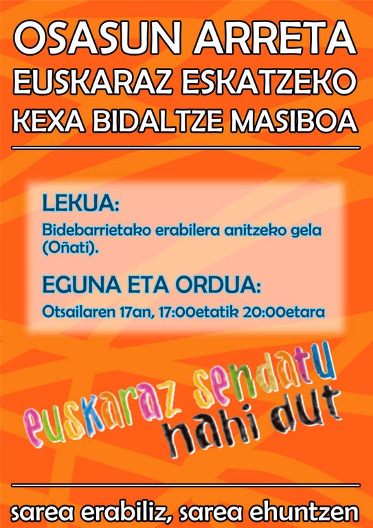 Osasun arreta euskaraz