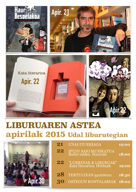 Liburuaren astea 2015- kartela