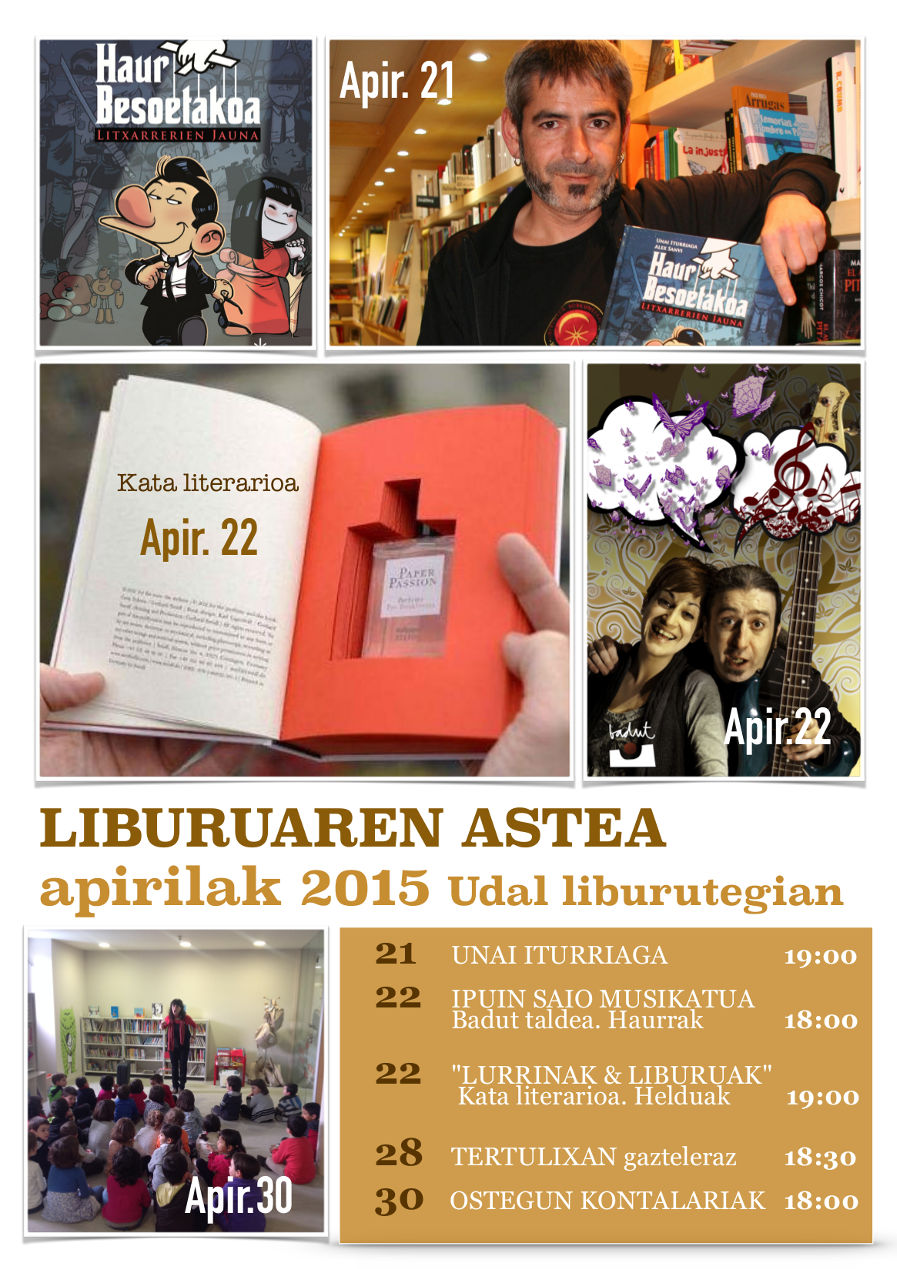 Liburuaren astea 2015- kartela